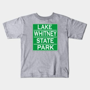 LAKE WHITNEY STATE PARK Kids T-Shirt